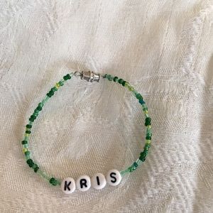 KRIS 6” personalized bracelet-NEW